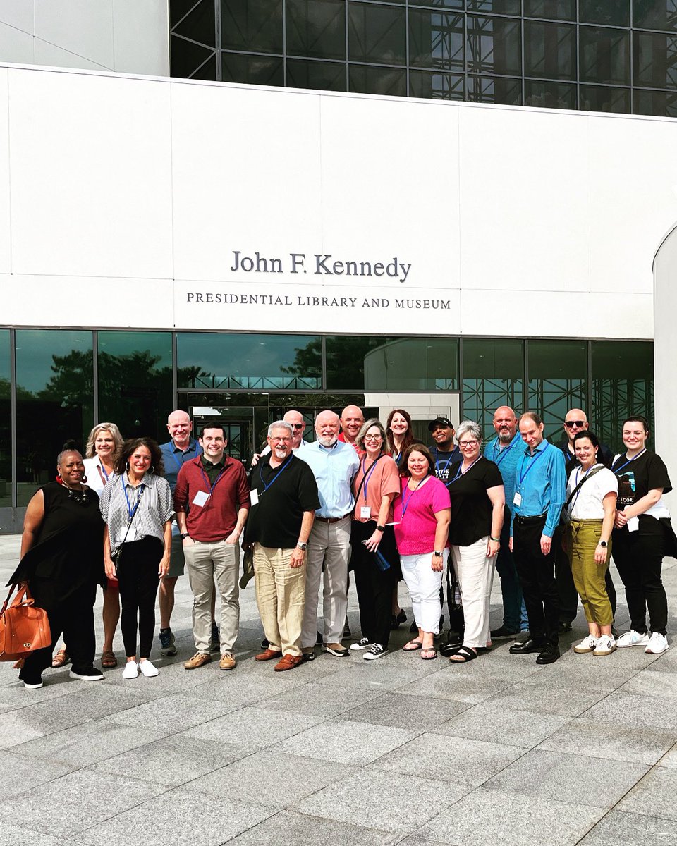 Led a seminar today on contested presidential elections in American history. . . . Capped off with a visit to the John F. Kennedy Library.