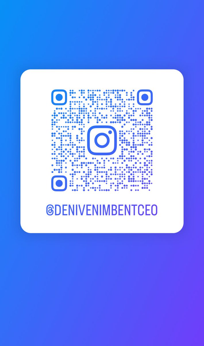 Follow my Instagram  instagram.com/denivenimbentc…