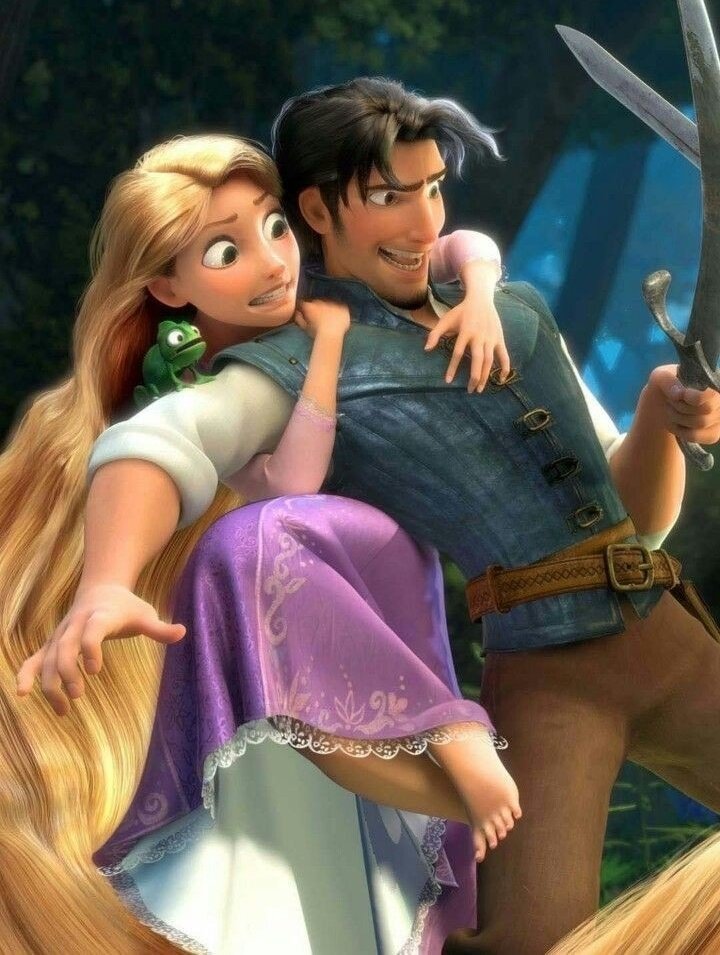 As Rumors Of Live-Action Tangled Movie Persist, Viral Pic Of Sabrina  Carpenter And Taylor Zakhar Perez Has Fans Clamoring For Them To Be Cast,  And I Agree