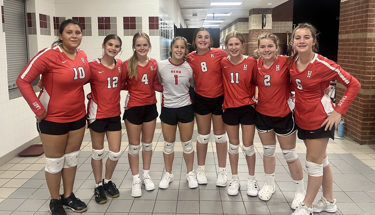 Bowie JH Tournament is all wrapped up! The 7th grade improved as the day went on, and the 8th grade came away with first place! Congrats ladies!🏐🏆