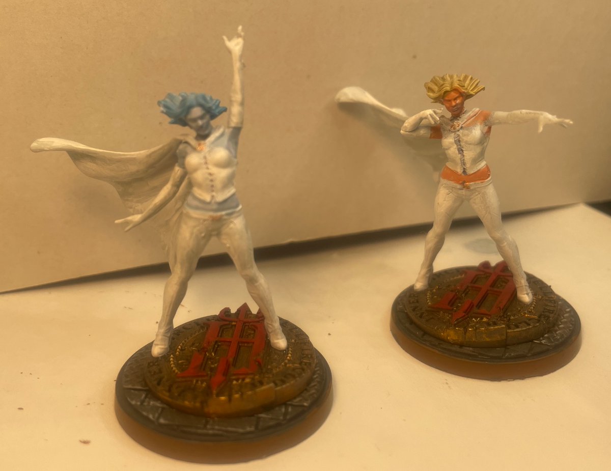 On a roll for 💯 ! , completed 93-95 MCP Characters last night , 
Psylocke &amp; Emma Frost ( normal
&amp; diamond)