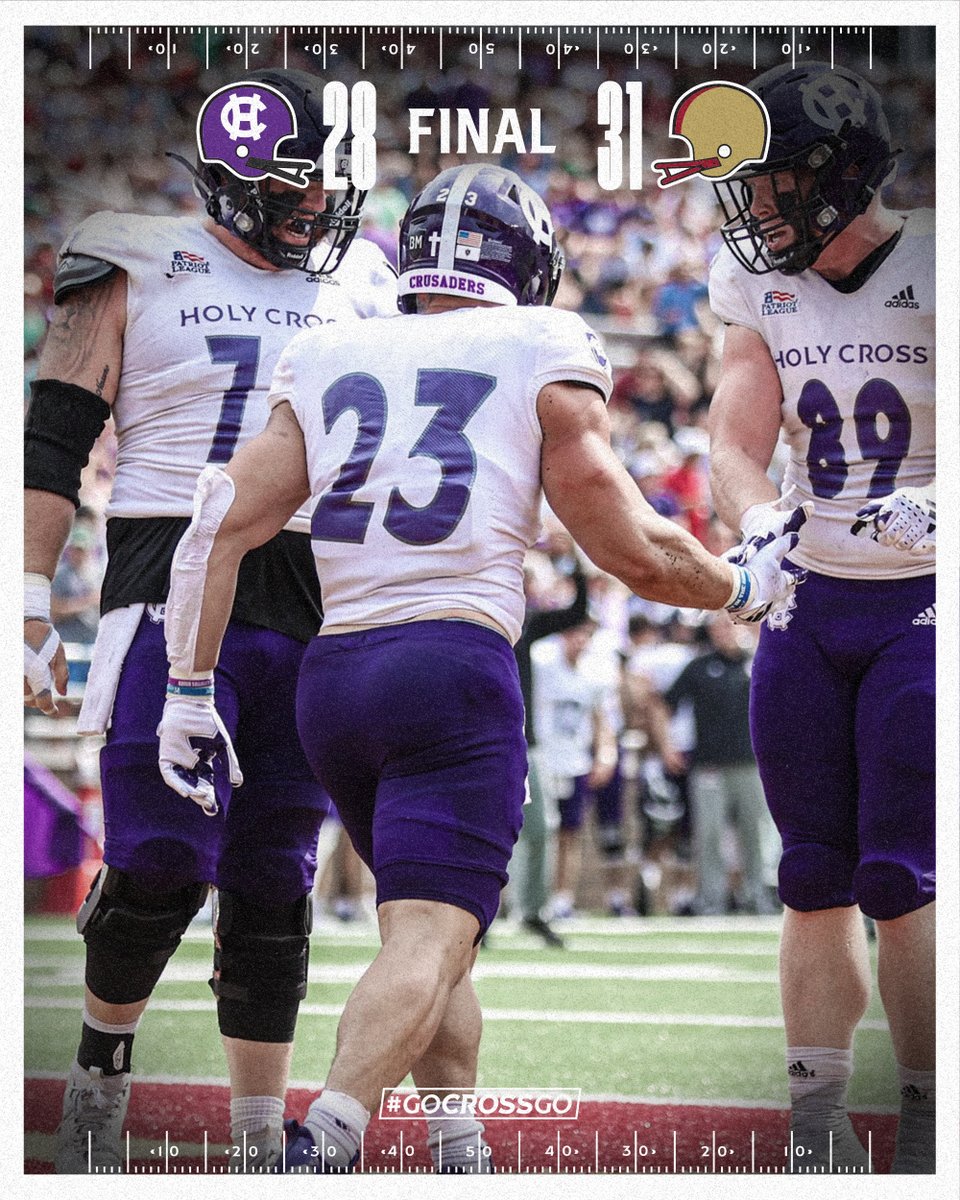 HCrossFB's tweet image. Final.

#GoCrossGo