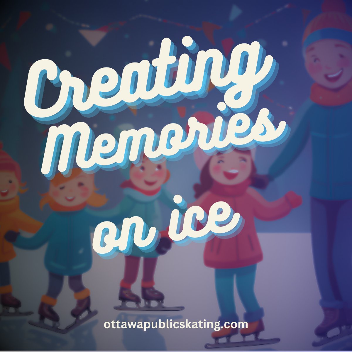 Ice skating with your little ones = priceless memories! 😄👨‍👩‍👧‍👦 Discover family-friendly ice skating times on our website at ottawapublicskating.com. #FamilySkate #OttawaSkating #ottawa #publicskating