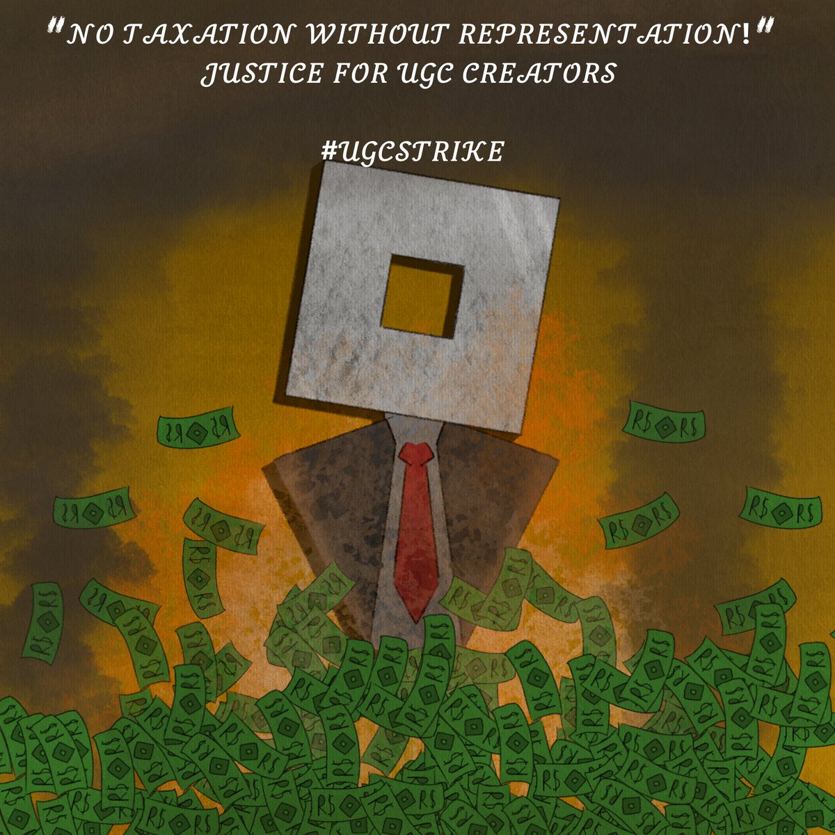 Spooki3D's tweet photo. #ugcstrike

We demand justice. https://t.co/rujaIGeslU