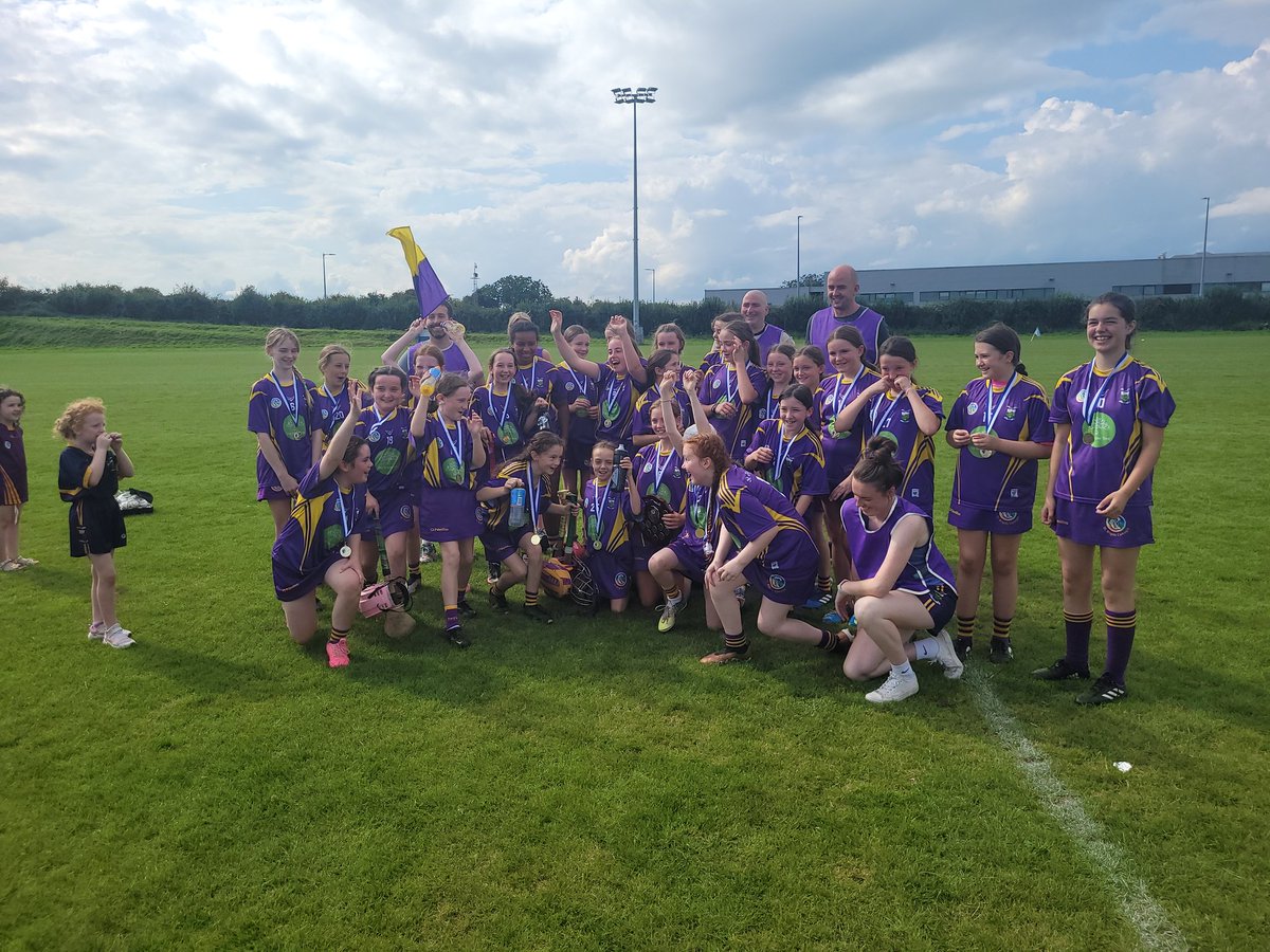 Chrisjonesey's tweet photo. Well done to St.Brigits U12s on a great win today. A huge thanks to the management team for they're time and hard work all year. Hailey loved every minute of it. https://t.co/4RLOt1Y3St