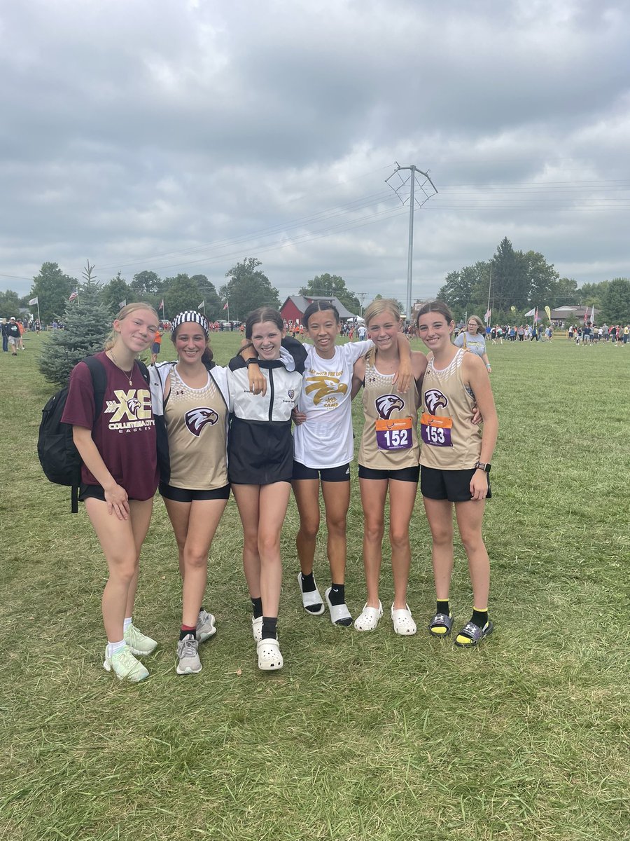 ccityxc's tweet photo. Great day for CCHS XC teams today at the Wildcat Classic in Marion! 17 of 22 guys lifetime PR’s and 13 of 20 girls. 

Marcus Ridge 15:43 today 23 sec PR! 3 seconds from Austin Hall’s record

Kenya Leitch 42 sec PR a 4th place finish and 18:30! 15 seconds from Sam Roush’s record https://t.co/zl0ouaTcr9