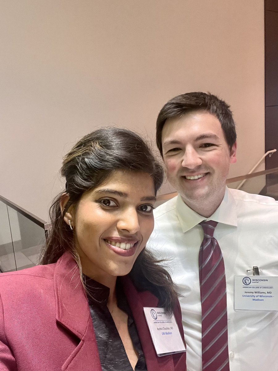 Keshvi Chauhan (@keshvichauhan) on Twitter photo <a href="/WisconsinACC/">WisconsinACC</a> <a href="/ACCinTouch/">American College of Cardiology</a> <a href="/WisconSono/">WisconSono</a> in Milwaukee today! Awesome day learning and meeting many amazing cardiologists 🫀 <a href="/WisconsinACC/">WisconsinACC</a> <a href="/ACCinTouch/">American College of Cardiology</a> <a href="/WisconSono/">WisconSono</a> in Milwaukee today! Awesome day learning and meeting many amazing cardiologists 🫀