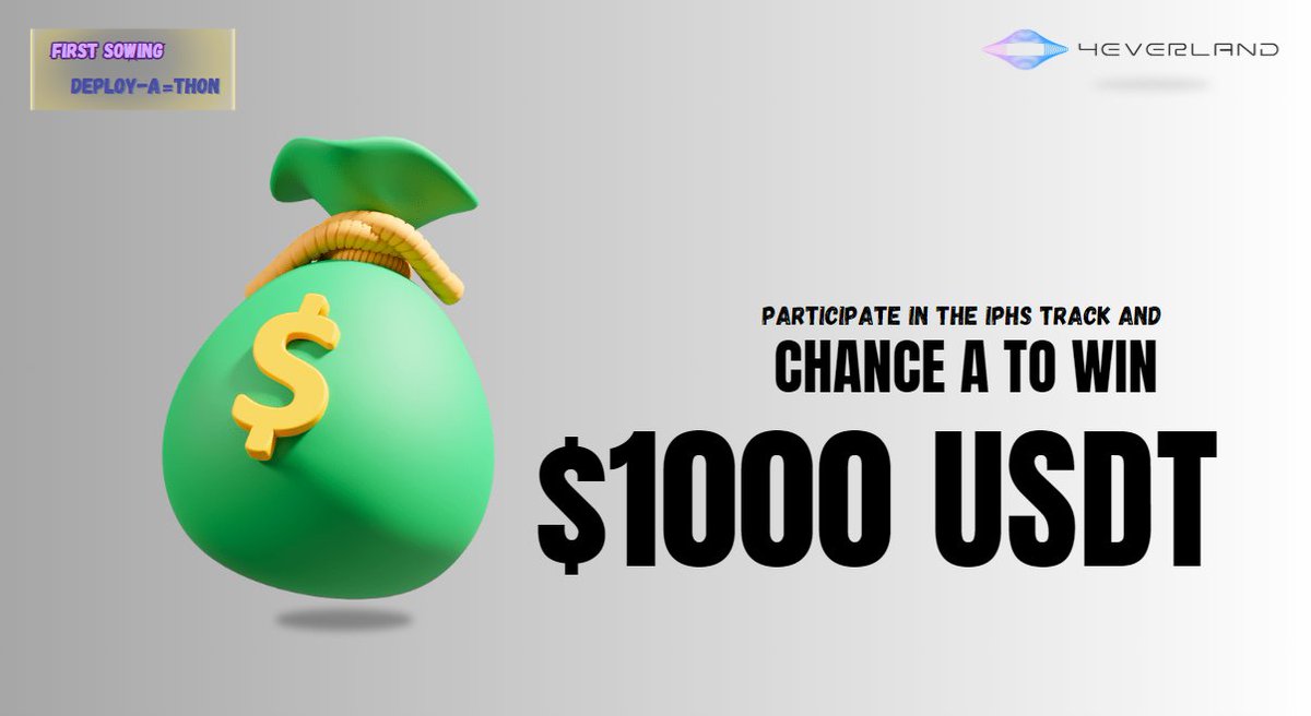 imsquid2a9's tweet photo. Join the @4everland_org #FirstSowing Deploy-A-Thon's final track, the @IPFS Track, and have a chance to win a 1000 USDT exclusive lottery prize!! 😃💰
Simply select a template from our Template Center, specify #IPFS as your deployment platform, and become eligible after deployment completion.
Don't pass up this opportunity to discover the world of IPFS and earn fantastic rewards! 💪💰
Participate now at https://t.co/TkyWQ0mRb0.