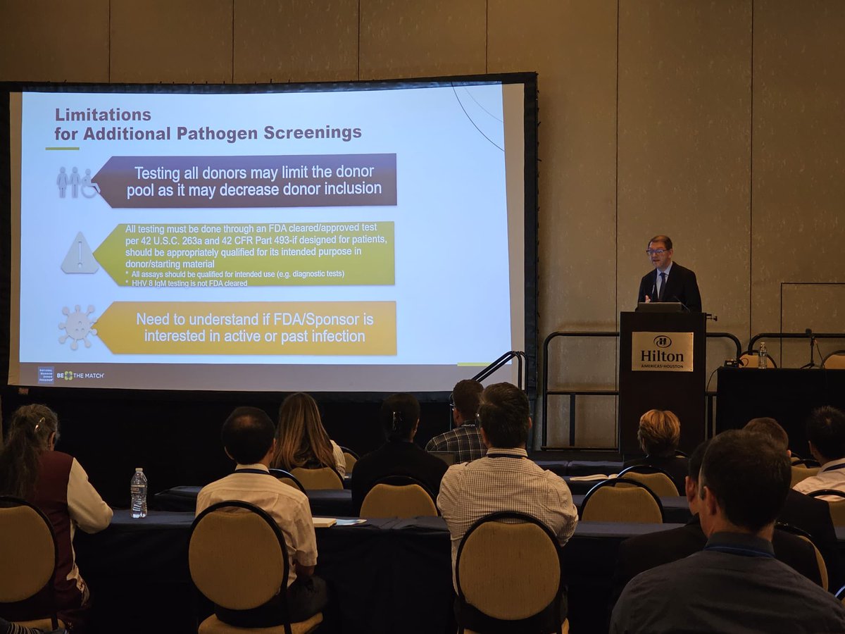 ISCTglobal's tweet photo. Delving deeper into CAR-T therapies! 

During our concurrent session on 'Success and Challenges with Allogeneic CAR T,' @loujbartolo provided expert insights into overcoming regulatory hurdles.

#ISCTNA2023 https://t.co/JwKgxYOlOJ