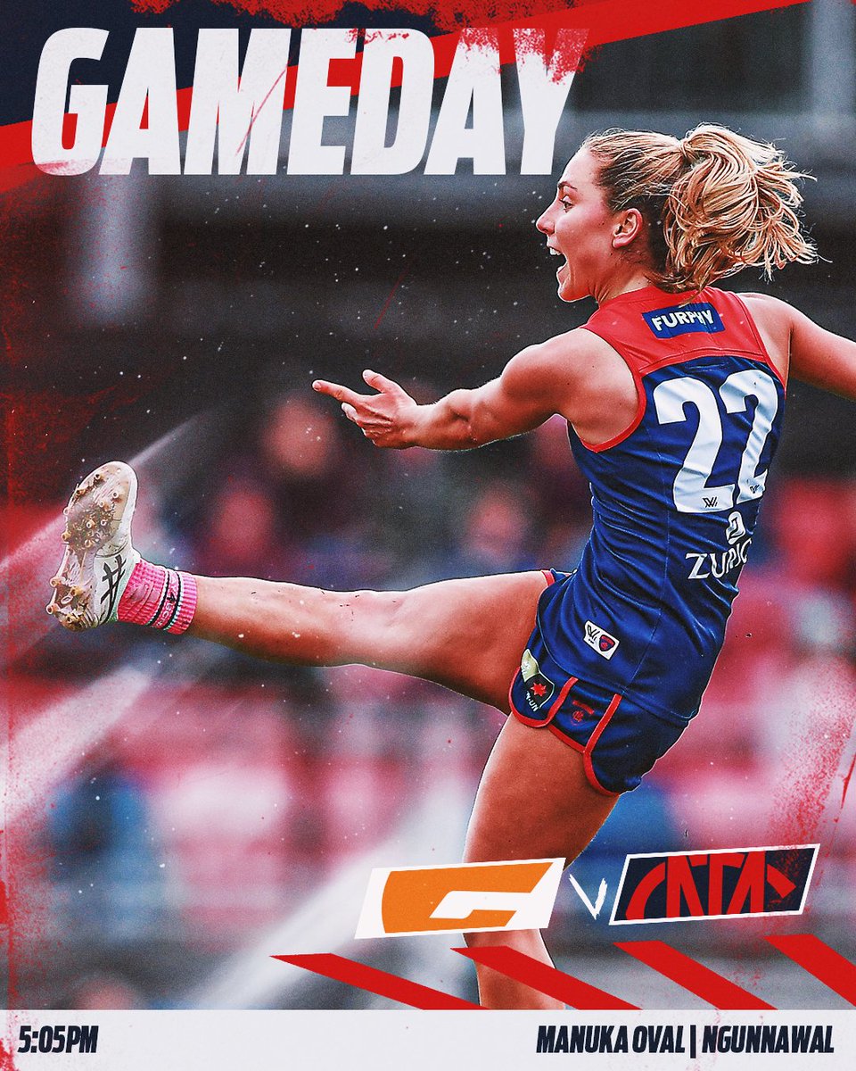 Ready to put on a show for the capital.📍 #DemonSpirit | #AFLWGiantsDees