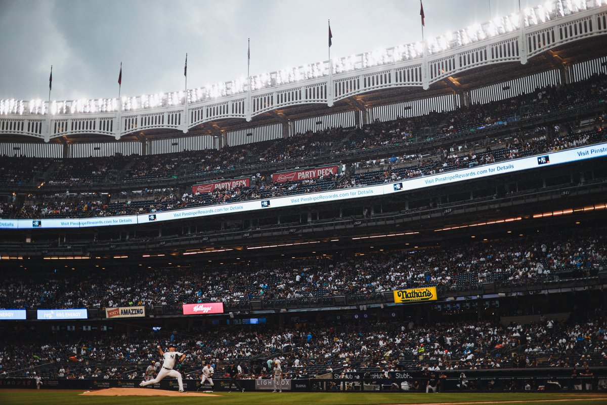 Yankees's tweet photo. King in The Castle 🏰 https://t.co/57eM9zBjbx