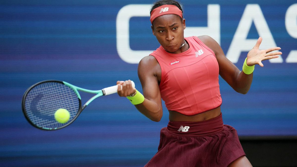 AJGibson's tweet photo. If you’re not watching yet, TURN ON THIS MATCH!!!

C’mon @CocoGauff!!! 🎾 #USOpen https://t.co/yVSyNwRnGs