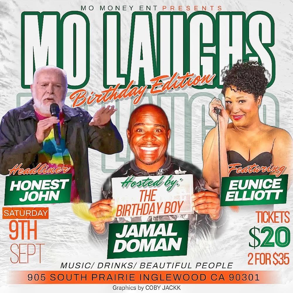 Tonite we in Inglewood with The Legend Honest John & @euniceelliott 

9pm!