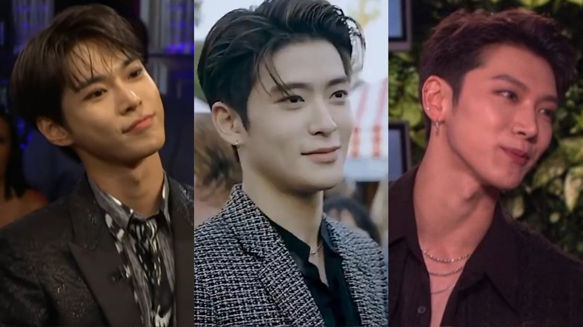 DOJAETENFILE's tweet photo. Doyoung, Jaehyun &amp; Ten in America hit differently 🤤 https://t.co/dNrTKJwUCs