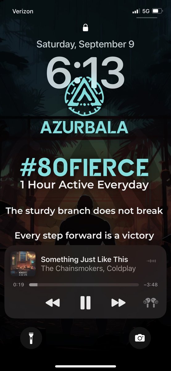 apewoodx's tweet image. Negl - thought about skipping gym today

But then I saw my wallpaper 

Azurians don’t skip