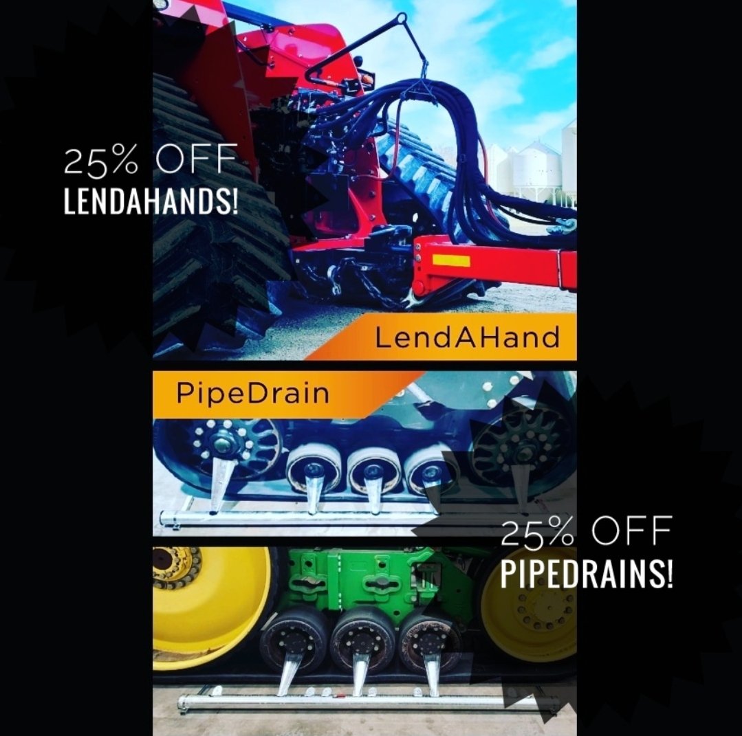 SpringfieldPro3's tweet image. 25% OFF HARVEST SALE!!
You can get 25% off on 2 of our main products until the end of September. 

25% off the LendAHand 
25% off the PipeDrain 

Email springfield.products@gmail.com  to order yours today.

Wishing you all a blessed and safe harvest.