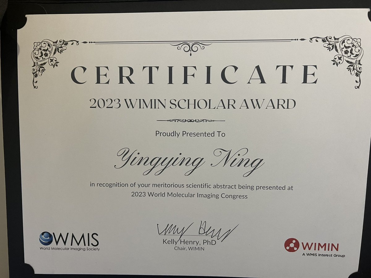 Yingying_Ning's tweet photo. Happy to meet so many friends! 🤗🤗🤗 And get my third WIMIN scholar award. Thanks @WIMIN_WMIS https://t.co/iF0VP9TfmO