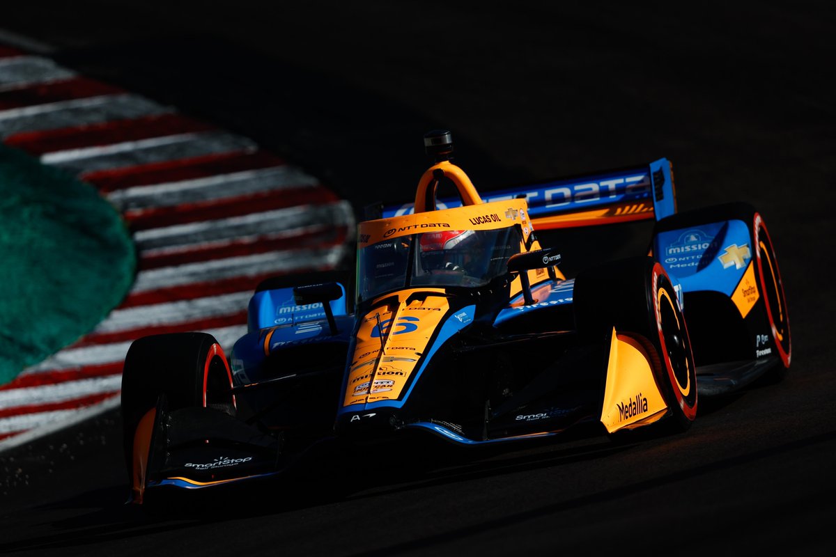 Mr_FastLane's tweet photo. #SwedeCheck @FRosenqvist bows out on top in his final qualifying session for Arrow McLaren to snatch POLE POSITION at Laguna Seca for the 2023 INDYCAR finale. @Ericsson_Marcus will line up 19th.

#INDYCAR https://t.co/rZnMmSOg8s