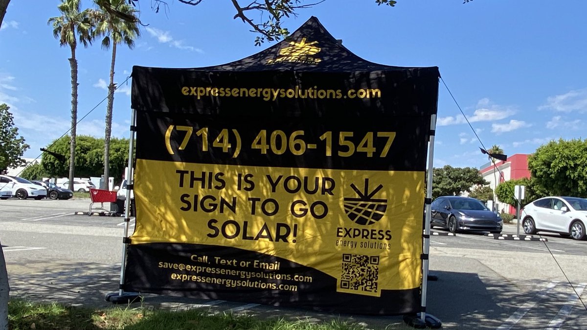 expressenergy23's tweet image. Today we are at the Westminster Mall next to the TESLA Charging station. 

Plus, ask us about our free giveaways, See you at our booth! 

#ExpressEnergySolutions #WestminsterMall #FreeSolarQuote . #TeslaChargingStation #SOLAR #OrangeCountyRegister #hHuntingtonBeach