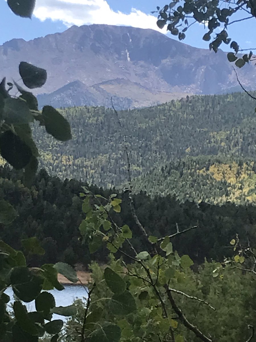 Day three of the Anniversary Tour, “Reaching New Heights”Pikes Peak, Woodlawn Park, and US Olympic and Paralympic Museum. Another beautiful day from 90 at the hotel to 46 on Pikes Peak!