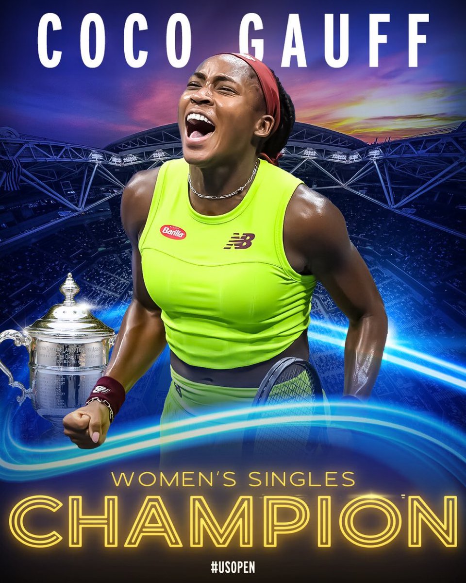 keithboykin's tweet photo. Coco Gauff https://t.co/SDCeETZGiO