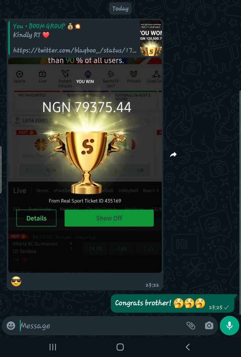 blaqboo_'s tweet image. Winnings choke for WhatsApp no worry 😹😹😹🤯🤯🤯🔥🔥🔥