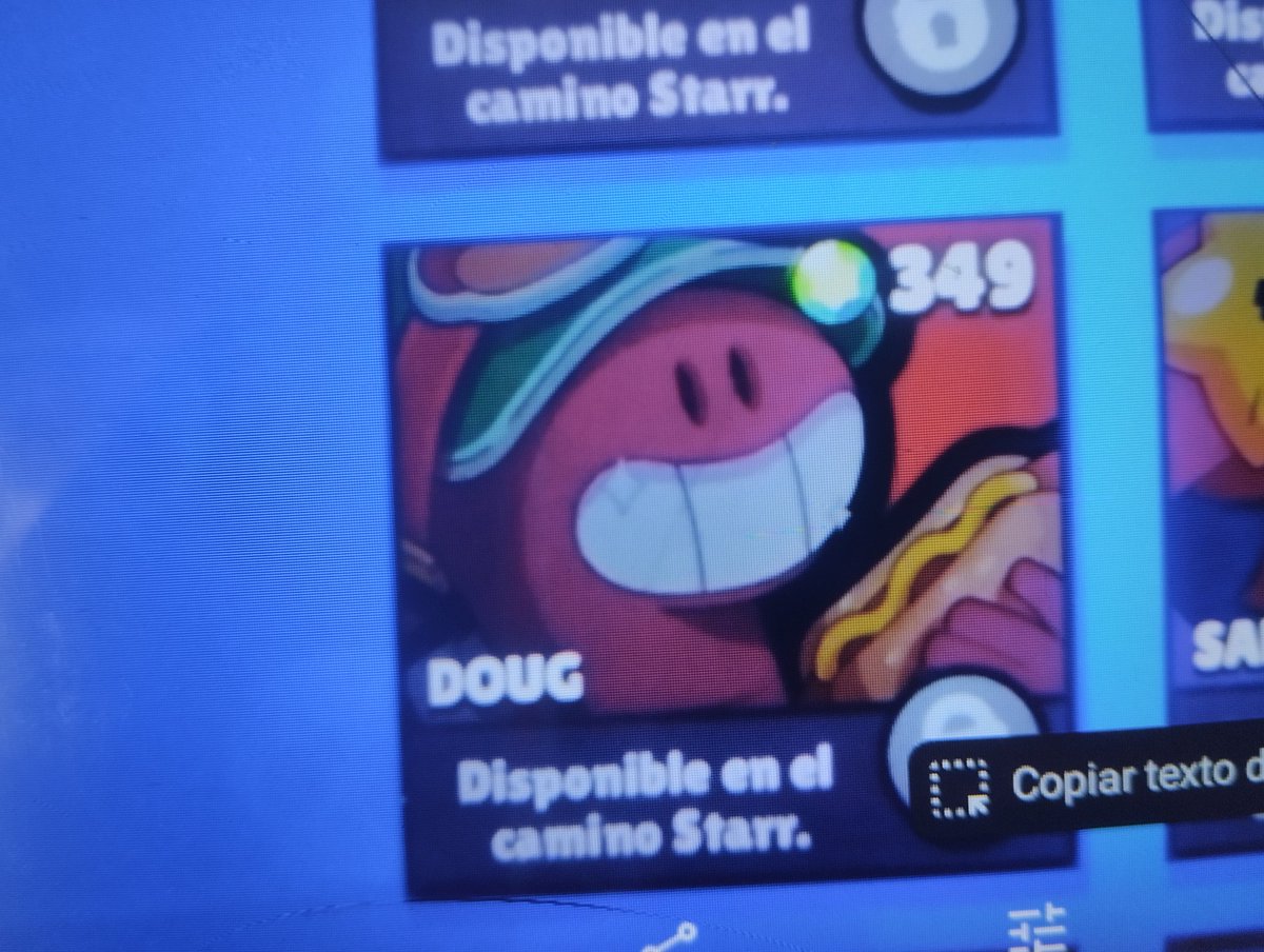 ShermieD28's tweet photo. @BrawlStars Supercell por Dios que es esto me das algo para un personaje que no tengo y que nunca usaré en mi vida 😿 https://t.co/Ajw05RIQqx