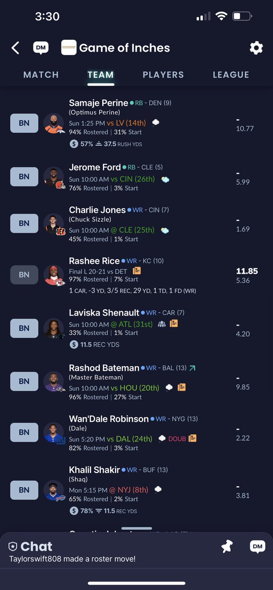 itseldonh's tweet photo. @PPRFantasyTips Superflex PPR https://t.co/7b6xFpK00v