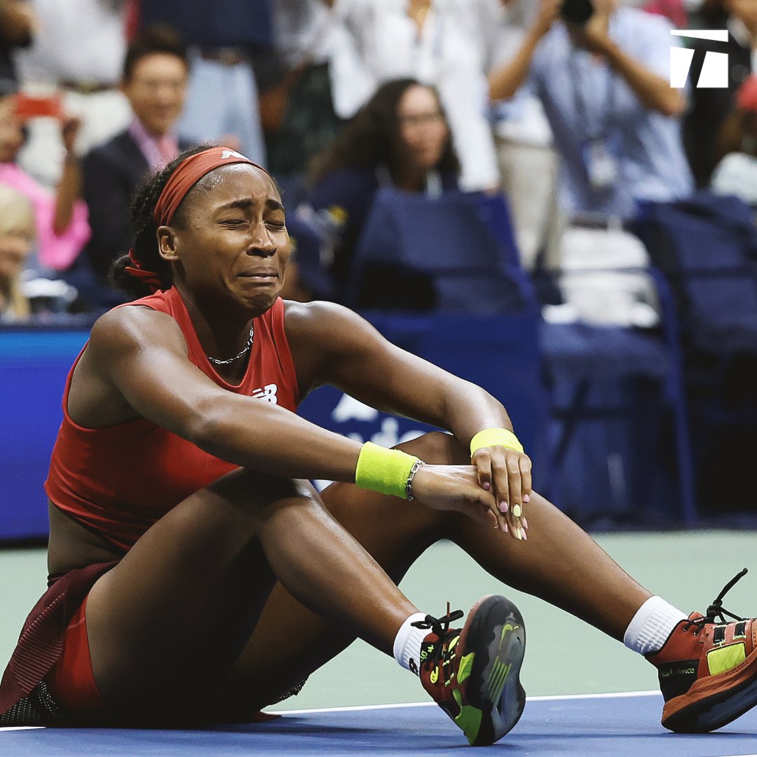 Tennis Channel (@tennischannel) on Twitter photo SHE DID IT 🥹
#USOpen SHE DID IT 🥹
#USOpen