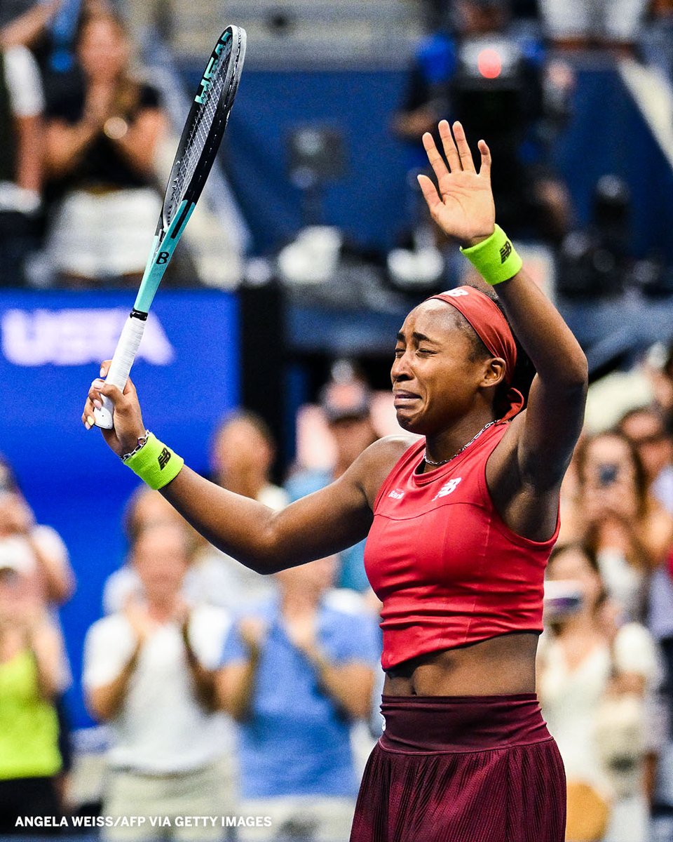 The moment Coco Gauff became the 2023 #USOpen champion ❤️