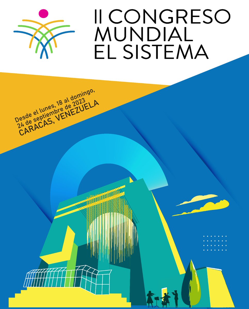 #IICongresoMundialElSistema
Del 18 al 23 de septiembre en el Centro Nacional de Acción Social por la Música, se prepara la II edición del Congreso Mundial de El Sistema, que contempla ponencias y mesas de trabajo, entre muchas otras actividades...