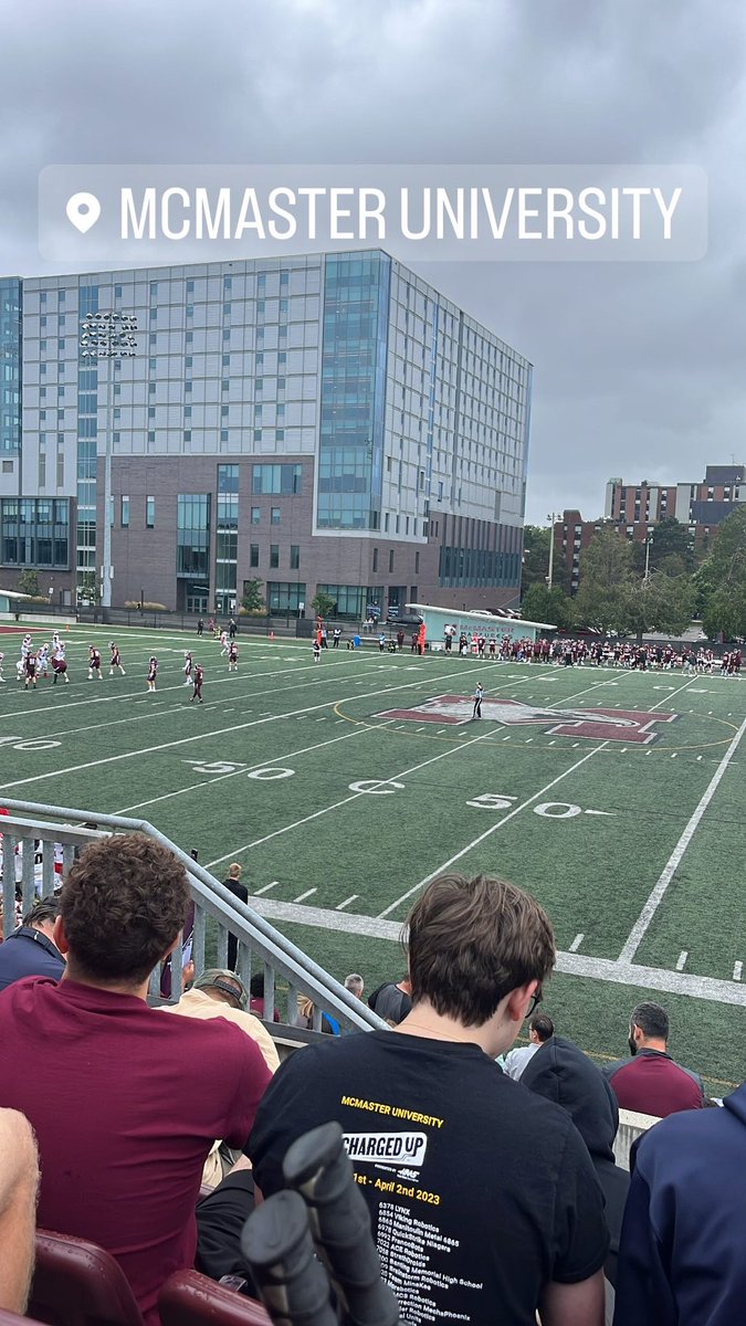 Thank you @cthpkns and the @Marauderftbl coaching staff for having me out today for a game! My family and I enjoyed the visit and I appreciate the opportunity!