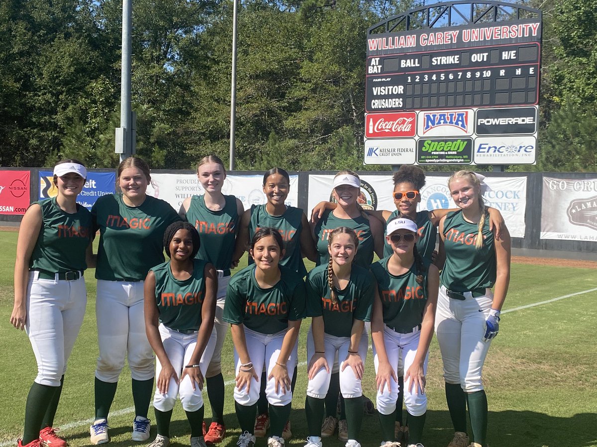 First weekend is in the books for 16u. Thank you @wmcareysoftball for having us!