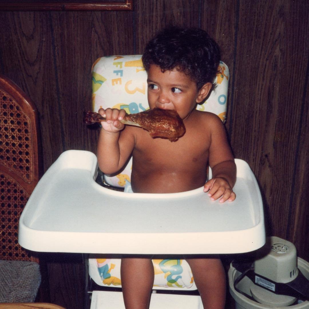 We don't have Thanksgiving in England, but this is the closest photo I have as a young lad looking like I'm at a feast... so here goes! Happy Thanksgiving y'all!