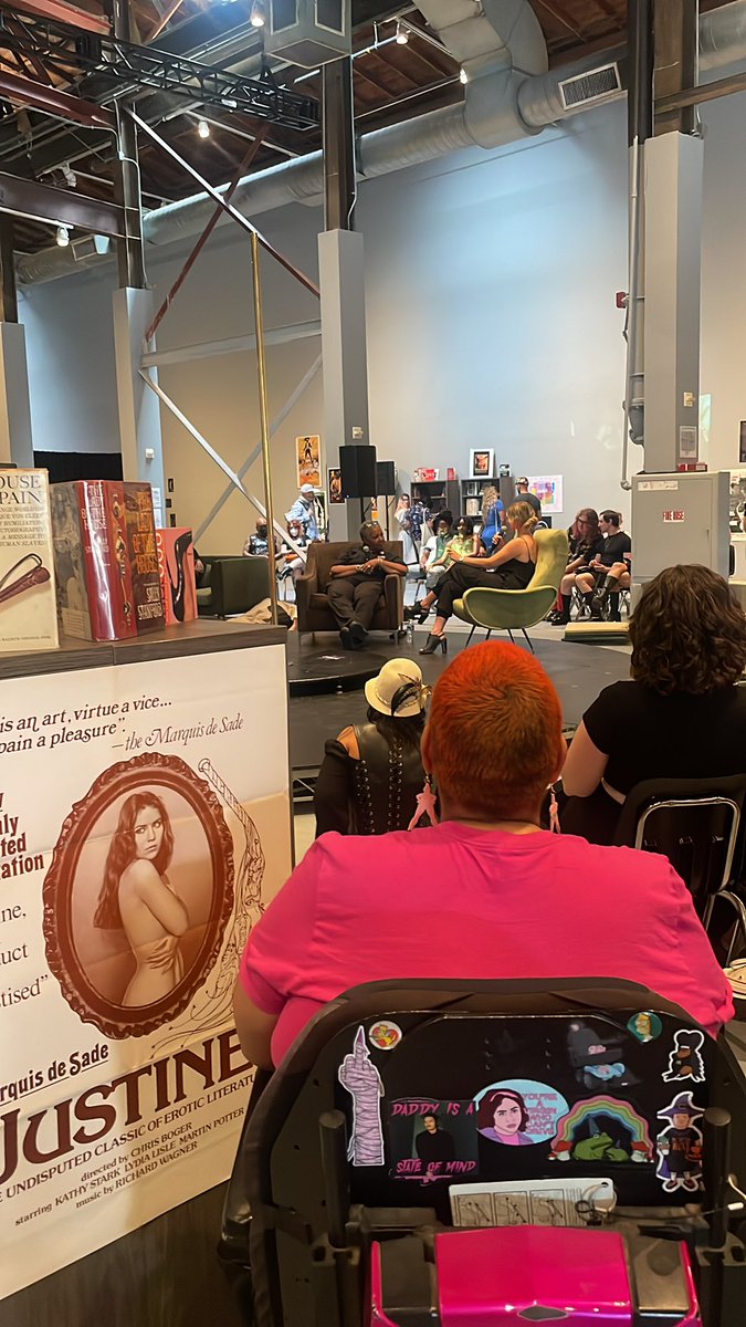 Zachary Drucker in conversation with THE Mama Vi of the Carter Johnson library!