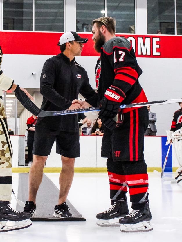 USPHL (@usphl) on Twitter photo WOW! What a great special guest the <a href="/USPHLjrcanes/">USPHL Carolina Junior Hurricanes</a> had at Wake Competition Center in Morrisville, NC tonight for their #USPHLElite National Championship banner-raising ceremony. <a href="/Canes/">Carolina Hurricanes</a> Head Coach and alumni legend Rod Brind'Amour dropped the first puck!
📸 Katelyn Alumbaugh WOW! What a great special guest the <a href="/USPHLjrcanes/">USPHL Carolina Junior Hurricanes</a> had at Wake Competition Center in Morrisville, NC tonight for their #USPHLElite National Championship banner-raising ceremony. <a href="/Canes/">Carolina Hurricanes</a> Head Coach and alumni legend Rod Brind'Amour dropped the first puck!
📸 Katelyn Alumbaugh