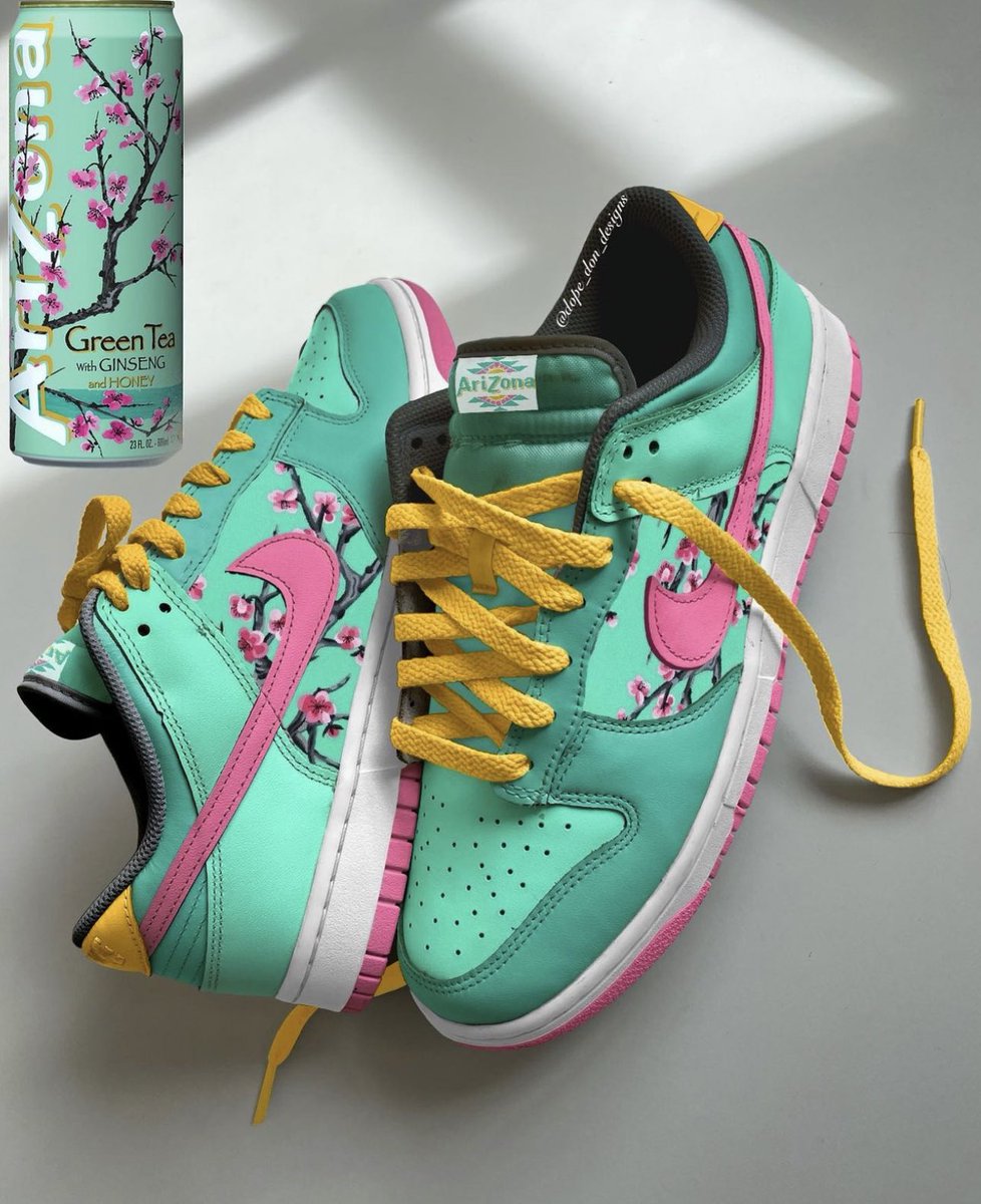 nicekicks's tweet photo. AriZona “Green Tea” Dunk Low Concepts 🍵 https://t.co/olIlv31ptG