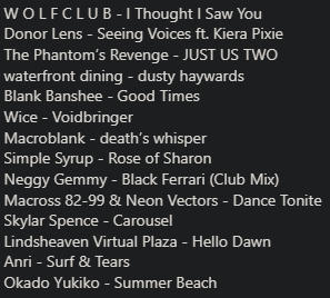 🚨 TONIGHT'S SHOW 🚨 Ft. @wolfclubband @Donor_Lens @blankbanshee @macroblank @simple__syrup @MACROSS8299 @neonvectors @skylar__spence + more! Stacked lineup tonight, had a blast recording this week's show despite the studio being a humid oven ICYMI: sinefm.com/category/the-d…