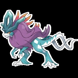 PinkLightning6's tweet image. Fun fact virizion and suicine are waking walk and iron leaves