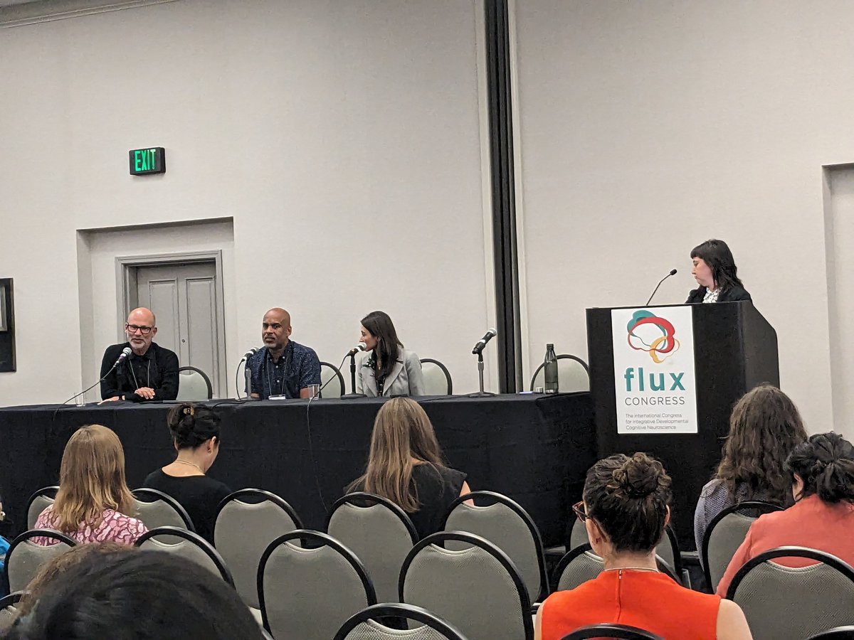 JamieLarsH's tweet image. Closing out #Flux2023 @FluxSociety&apos;s meeting with a roundtable on public policy and neurodevelopment