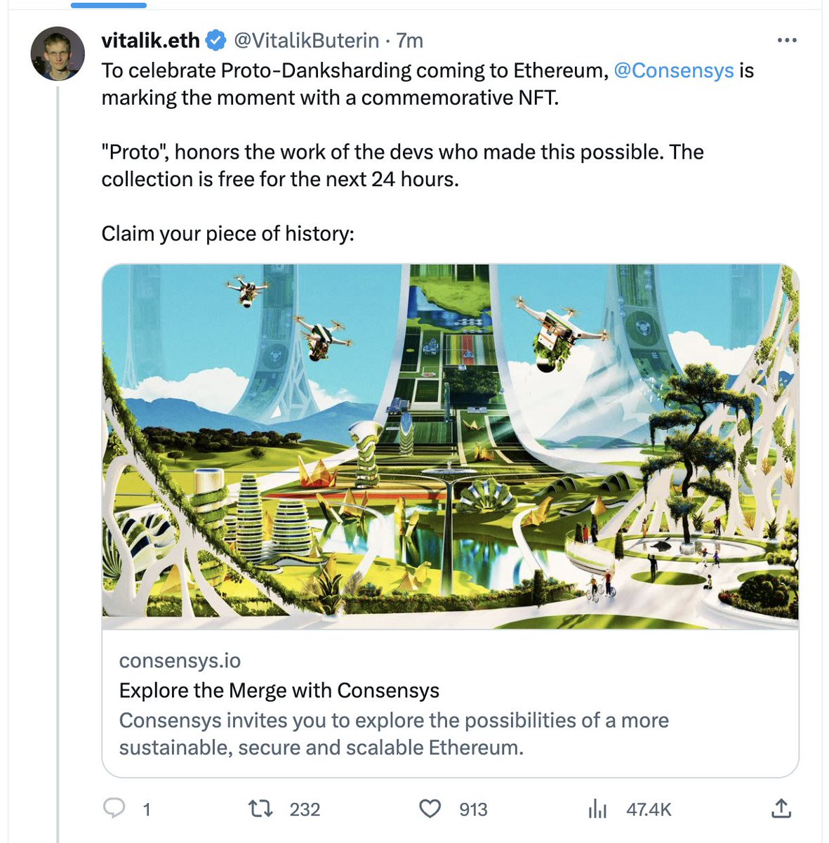 dingalingts's tweet photo. 🚨 Vitalik hacked. Do NOT click or interact 🚨 https://t.co/nguHWhaaoO
