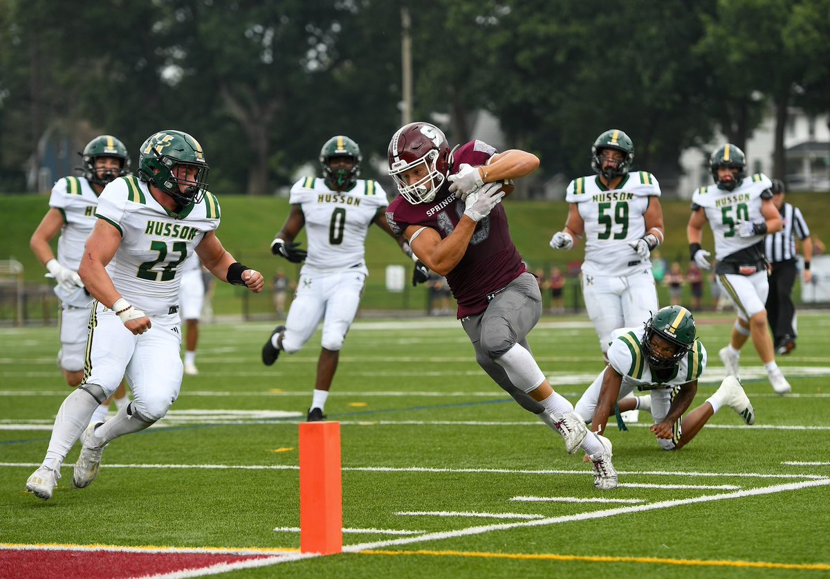 _SCFootball's tweet photo. The Pride start off 2-0 with a win in their Home Opener against Husson today winning 45-20‼️ Team 133 played well in all phases of the game and displayed amazing attitude and effort all game long‼️🔻 #TEAM133 #LTBR https://t.co/5eLYsKdMHO
