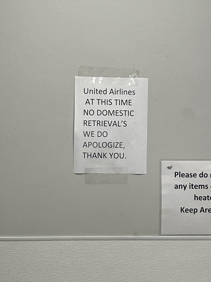 jbcohn's tweet photo. @united embarrassing that my flight was canceled and you won’t retrieve my bag. Apple air tag says it’s 15 ft from Me! https://t.co/WsidSHqw2i