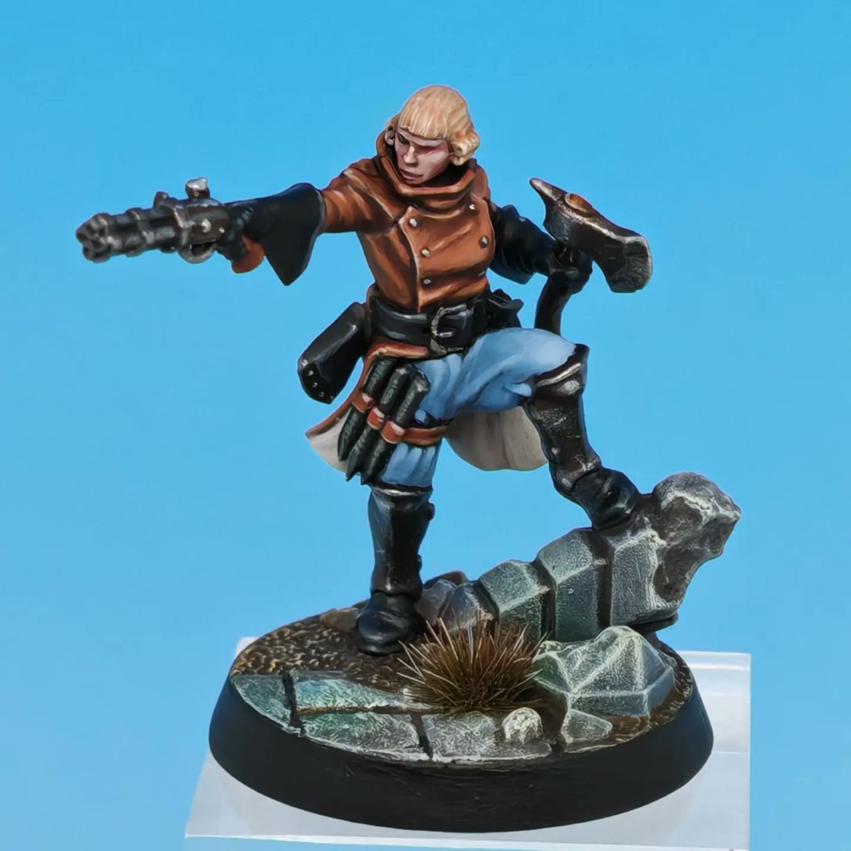 OctopusWS's tweet photo. Brydget Axwold, member of the Hexbane's Hunter for #warhammerunderworlds
#AOS
#warhammer
#WarhammerCommunity https://t.co/pMhkBxLkhl