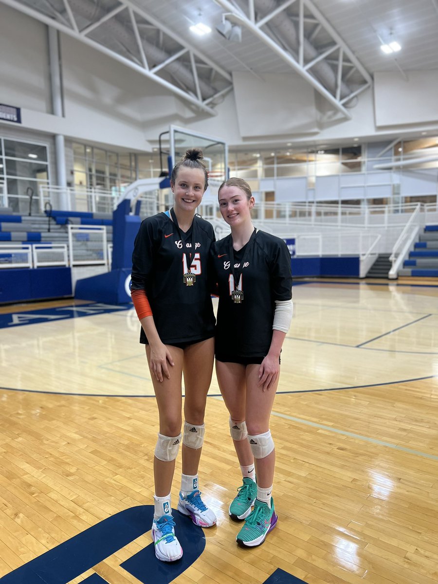 Congratulations to Lily Barron and Madison Cugino for making the all tournament team at the Lancer Invitational.