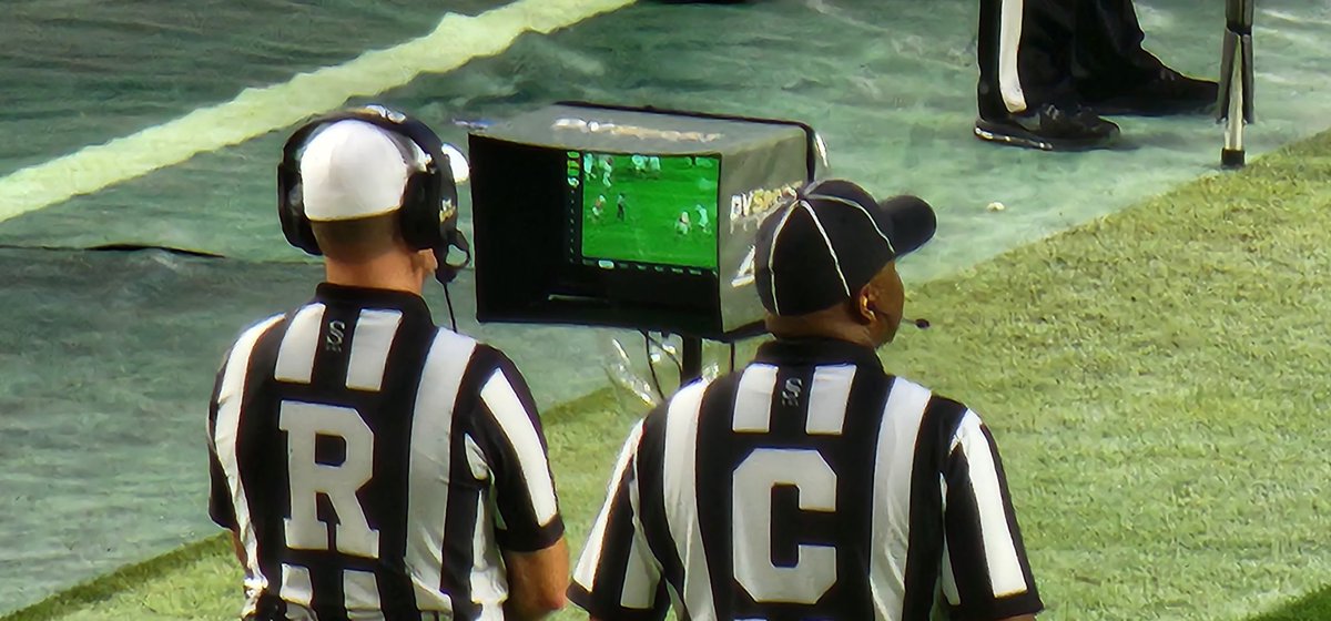 FreshorPhresh's tweet photo. @CanesFootball  how they  decided if they agreed with their call https://t.co/xWdlGAe2KU