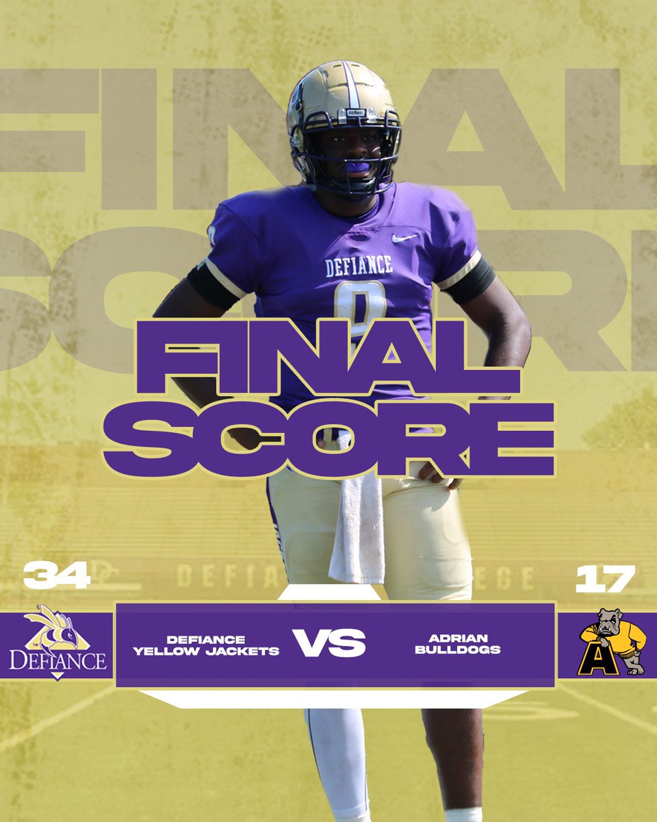 Defiance College Football (@deficollegefb) on Twitter photo 