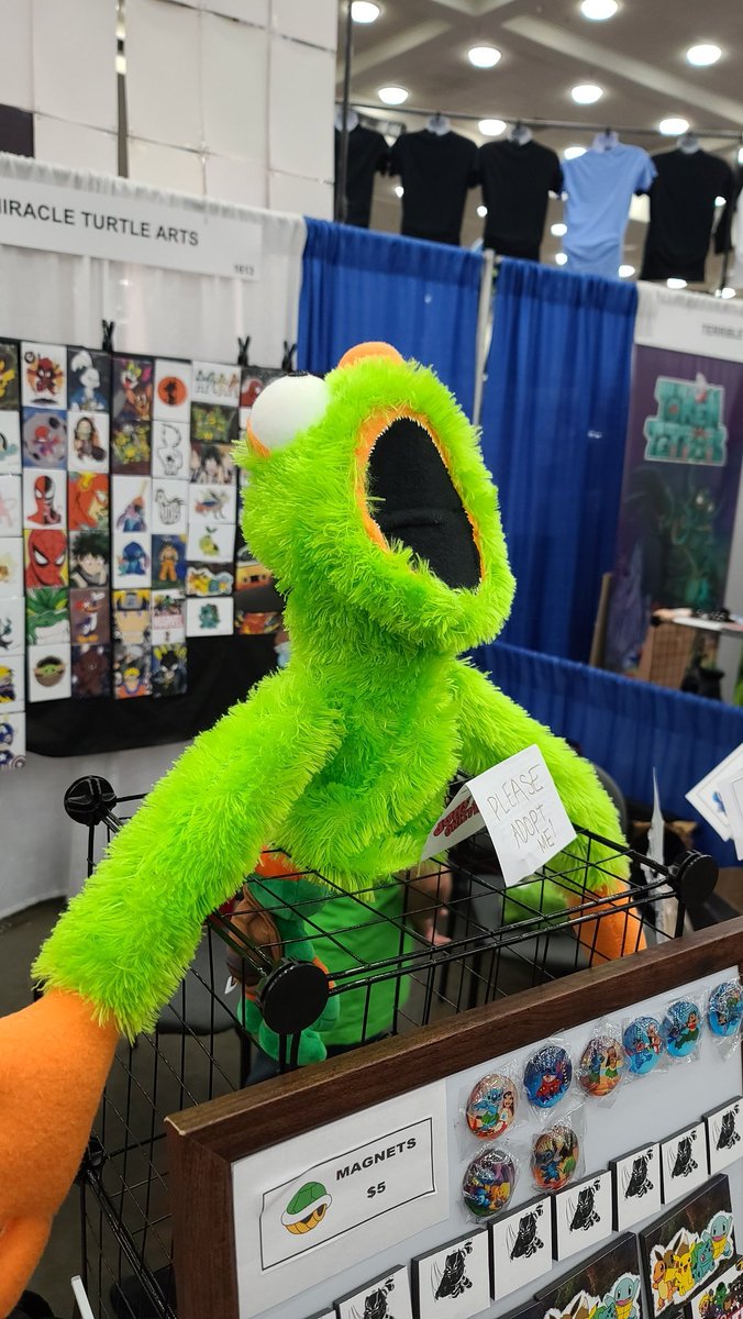Anybody in the market for an orgasming Muppet? #baltimorecomiccon