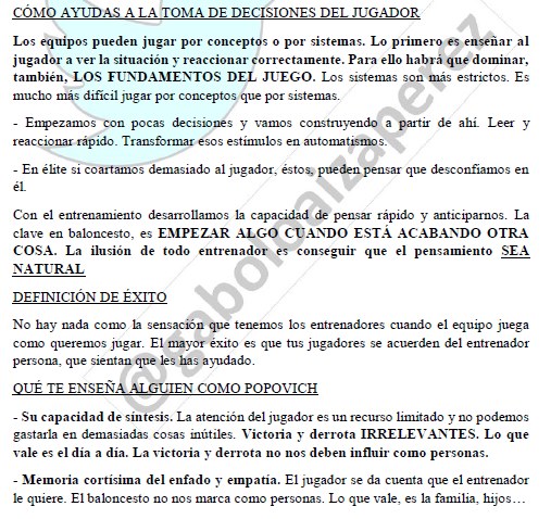 📷📷Lecciones de un entrenador de baloncesto: Ettore Messina (Charla BBVA Aprendemos Juntos: youtube.com/watch?v=ASK2WG… )
-La importancia de la relación positiva con el error
-Buscar que el jugador se apasione
-Definiciones de líder
-La importancia de COMUNICARSE
-Qué es el éxito