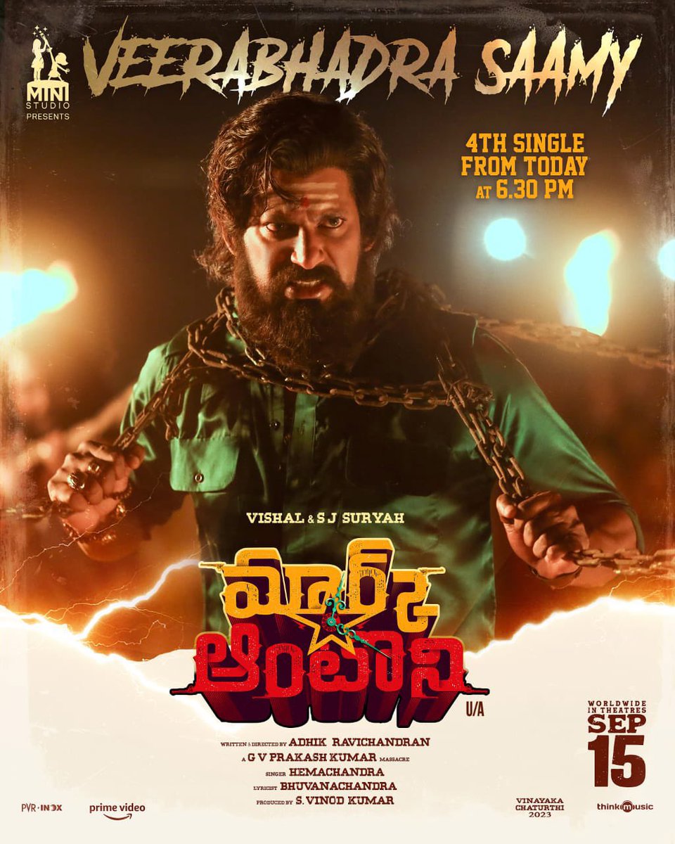 PulagamOfficial's tweet image. Next Weekend Releases of #Tollywood 

#MarkAnthony  
#ChangureBangaruRaja
#RamannaYouth 
#SodaraSodareemanulaaraa 
#Bichagadu - ReRelease

#Sept15th